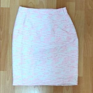 Lily Pulitzer work skirt pink and white